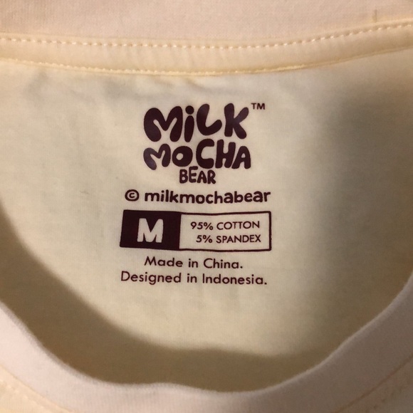 Milk Mocha Bear Pocket Tshirt - Picture 5 of 8